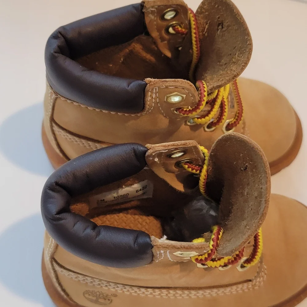 Timberland Premium 6in boots for Toddler Size 5 infant waterproof hike w…